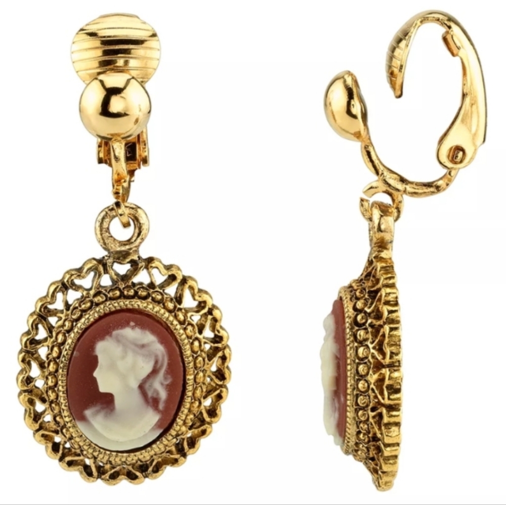 Cameo Earrings